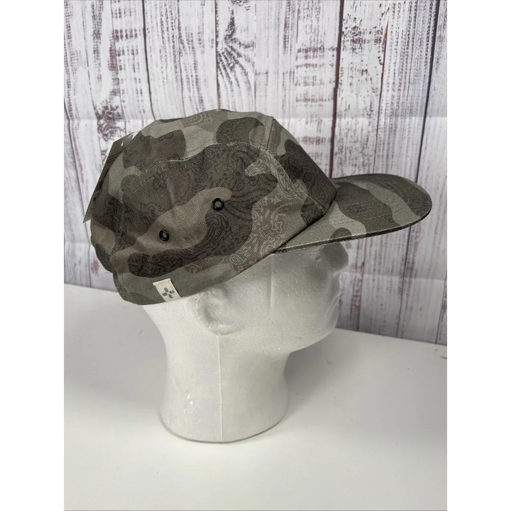 Sun + Stone Men's Paisley Camo Panel Hat Green Size Regular